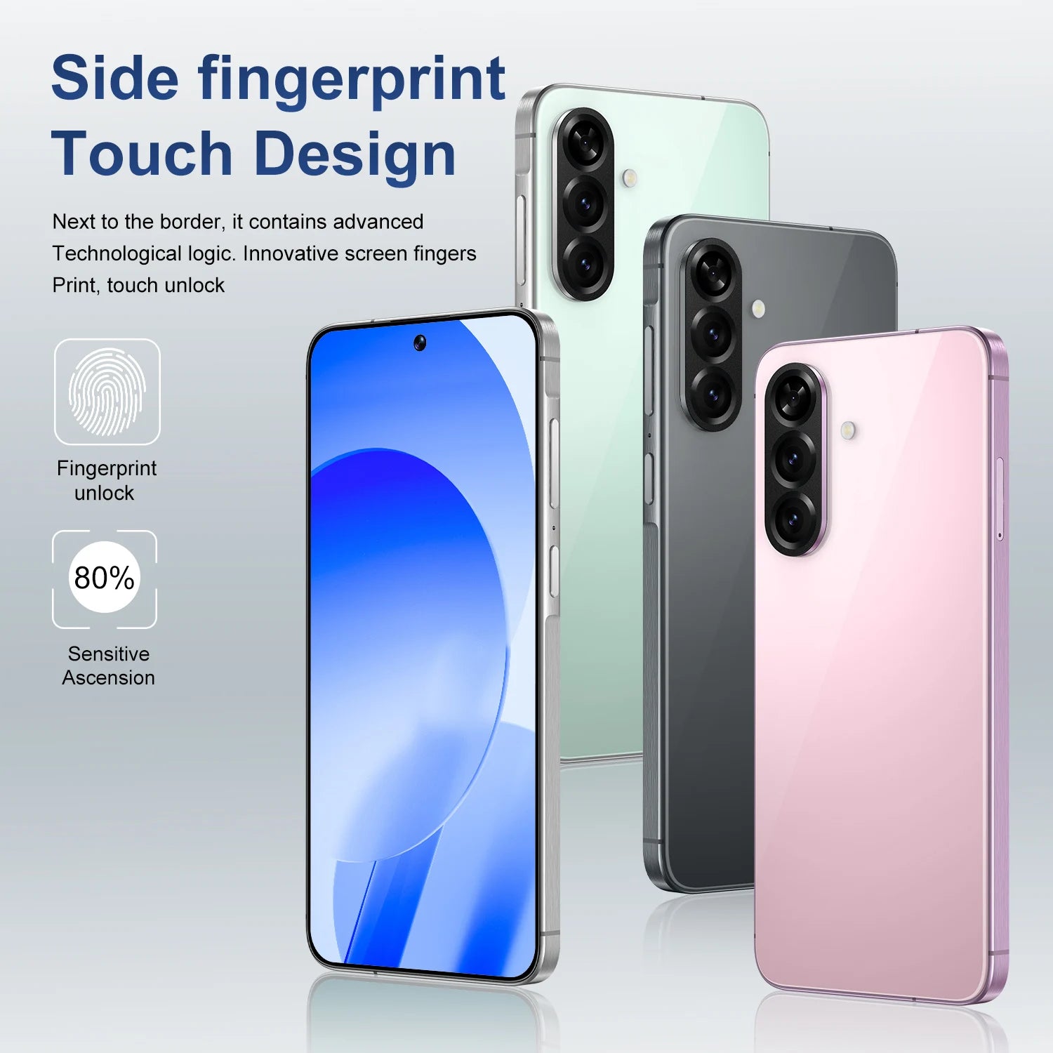Tidesmit 5G Smartphone, 7.3 Inch AMOLED, 16GB RAM, 1TB Storage Tidesmit
