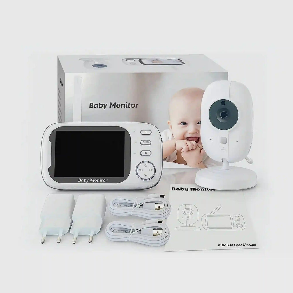 Baby Monitor with Camera 720p HD - WiFi App-Controlled Smart Security Tidesmit