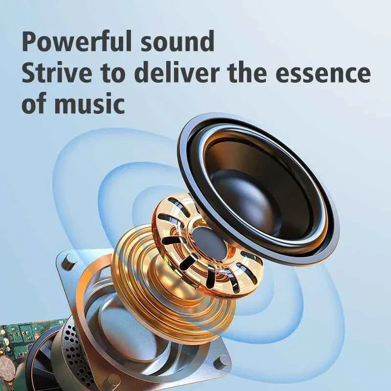 Portable Bluetooth Speaker Waterproof Wireless Audio 360 Sound My Store