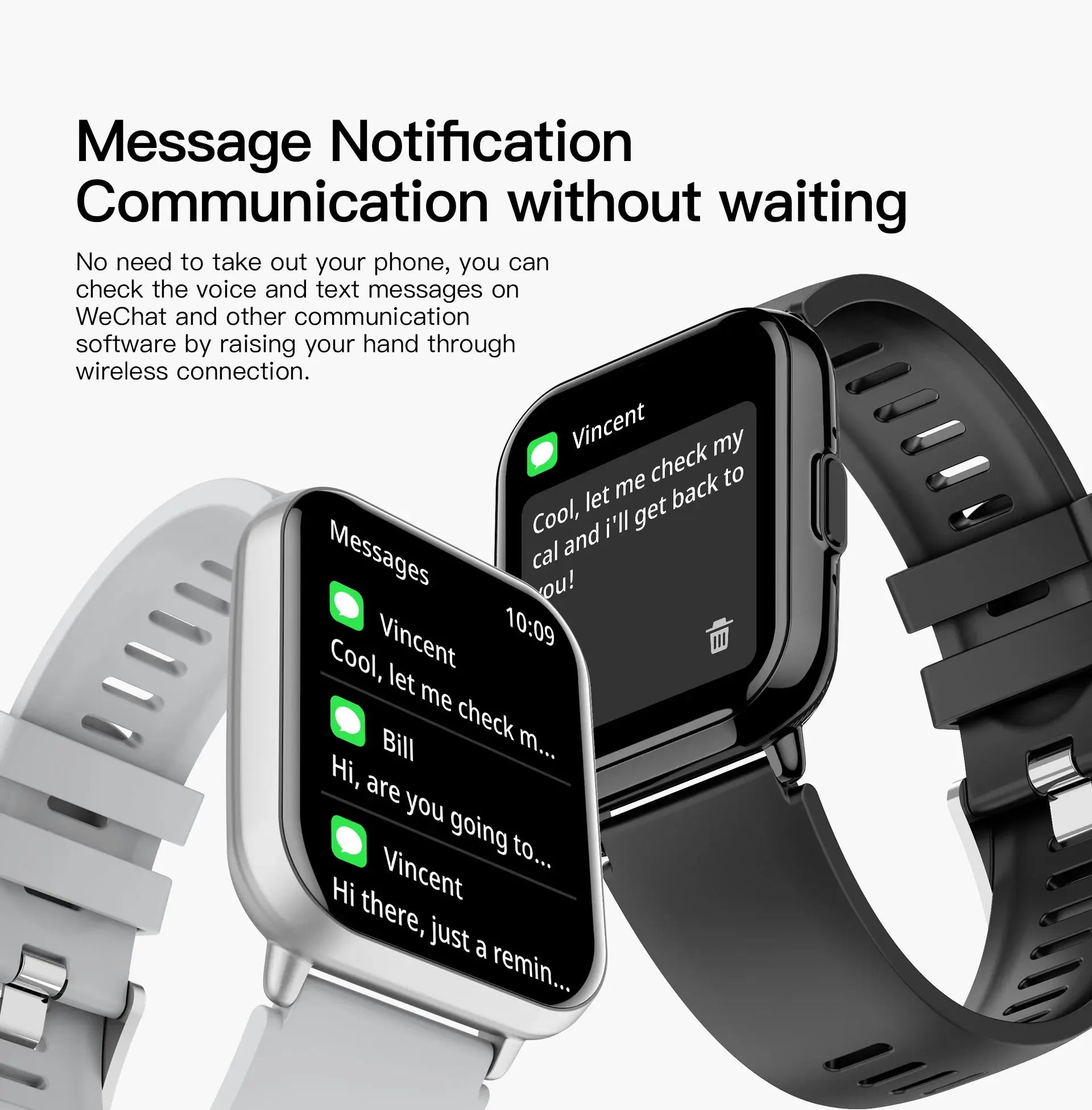 Smartwatch with Call Function, Fitness Tracker & Heart Rate Monitor - Z169 My Store