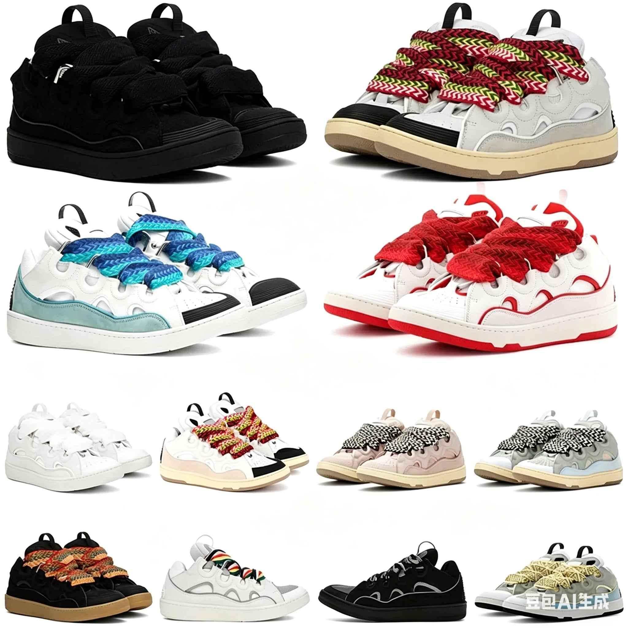 2026 Latest Designer Luxury High Quality Fash Leather Sport Sneakers Men Women Comfortable Mesh Lace-Up Rubber Midsole