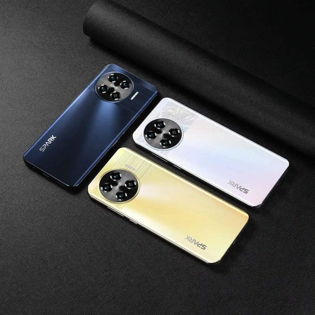 Tecno Spark 20 Pro Plus AMOLED 256GB Black - High Performance Phone Tidesmit