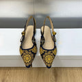 2025 New Design Luxury Branded Arrive Top Quality Famous Brand Factory Wholesale Big Size  High Heels Sandals for Women
