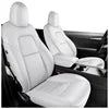 High-End Custom Napa Leather Car Seat Covers Full Set for Tesla Model 3/Y/S/X Wholesale Interior Accessories Elegant Protector