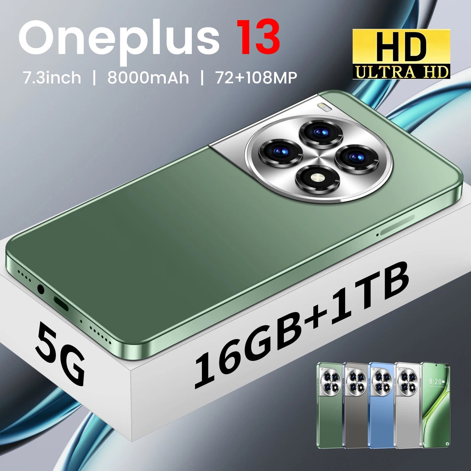 OnePlus 13 5G Smartphone 1TB 16GB RAM - High Capacity Mobile Tidesmit