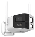 4MP Dual-Lens WiFi Security Camera - 180° Panoramic Home Monitoring 2 K WIFI Tidesmit