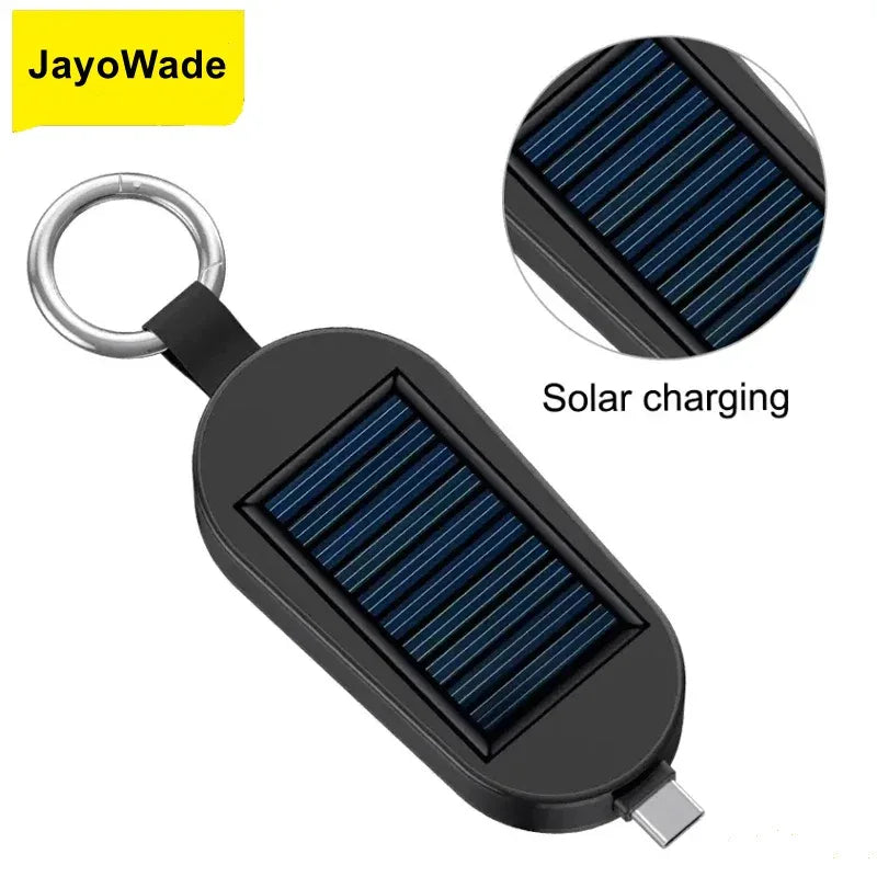 Solar Watch Power Bank 3000mAh Portable Charger - USB-C PD Fast Charging Tidesmit