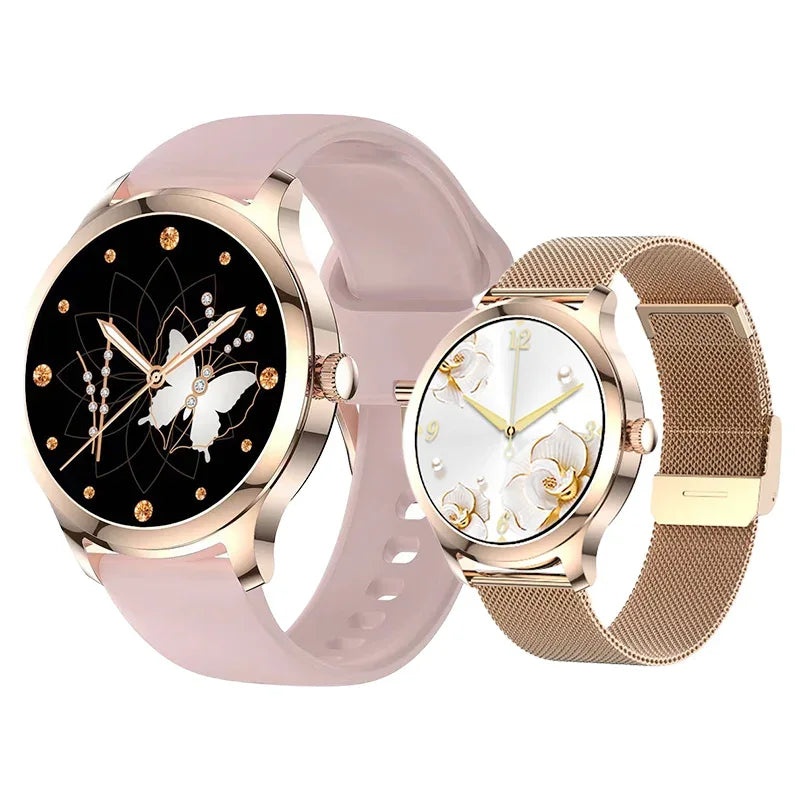 Smartwatch Bluetooth Calling Silver Stainless Steel LW92 Fitness Tracker My Store
