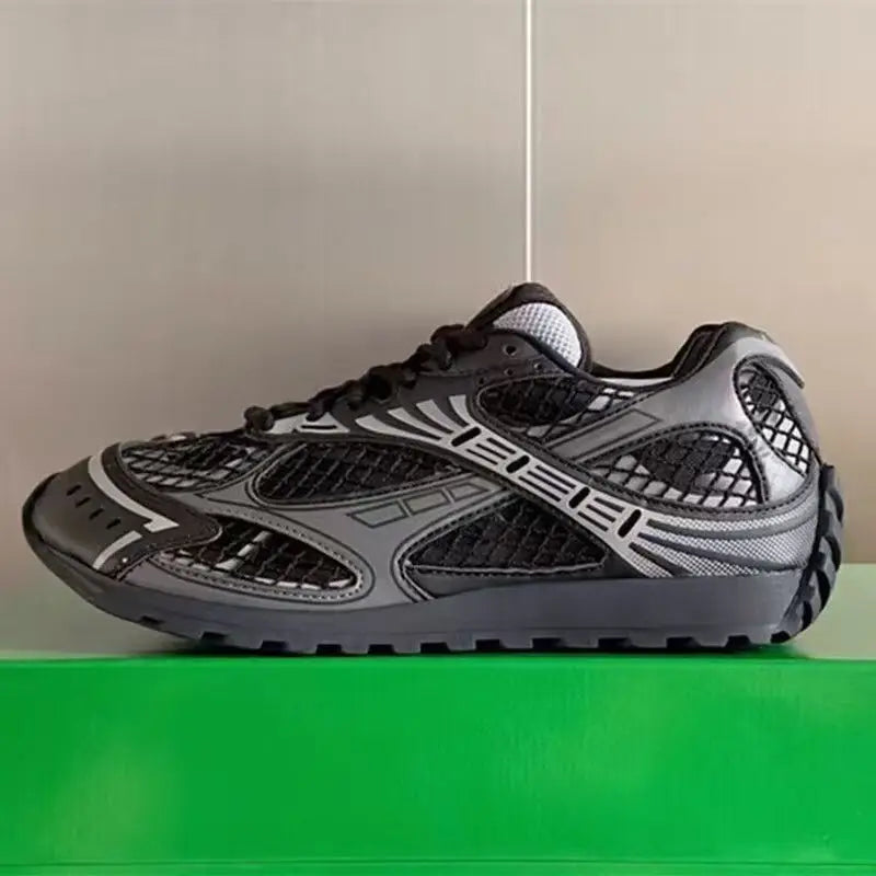Luxury Designer Brand Men's Sneakers Original box High-Quality Fashionable Comfortable Solid Color Genuine Leather