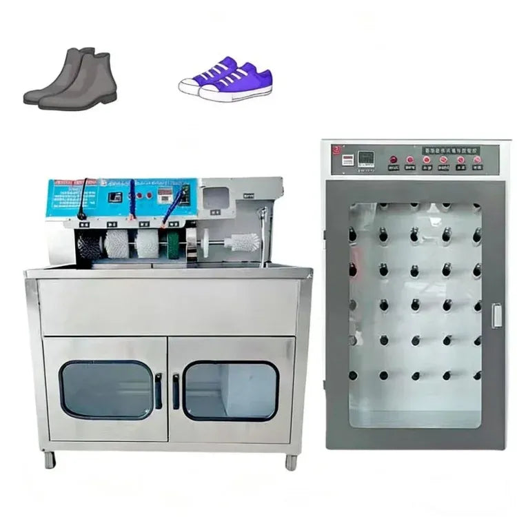 Commercial Sneaker Cleaning Machine with Steam and UV Shoes Washing Vending Machine Shoes Washer and Dryer Shoe Brushing Device
