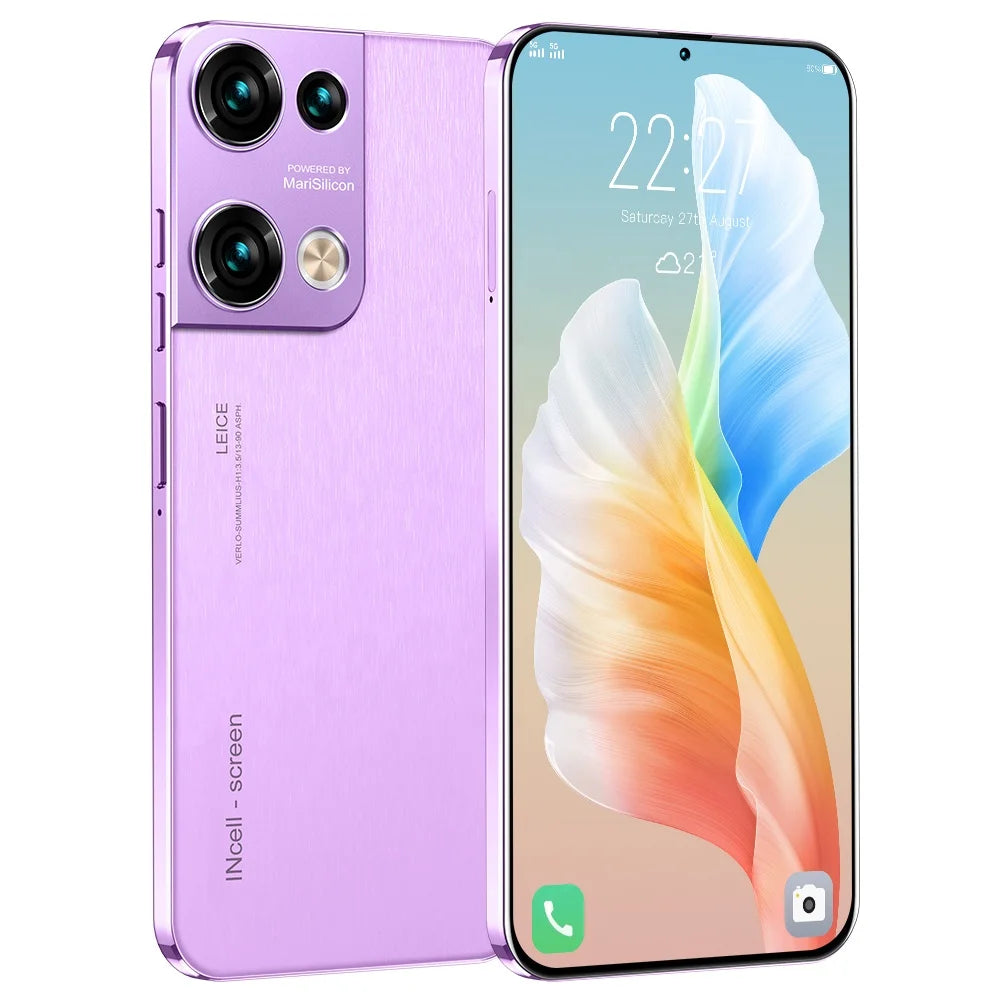 2023 Newest Reno10 Pro+ 16GB+1TB 7.3 Inch Phone Original Full Display 6800mAH 50+108MP Mobile Cell with Android 13 System