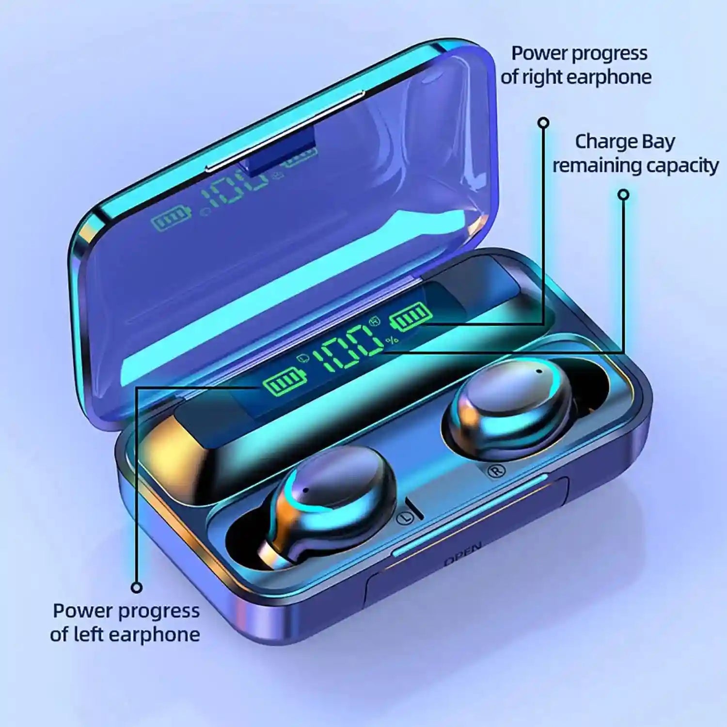 Wireless Sport Earbuds 9D Stereo TWS Tidesmit GAE-140 Tidesmit