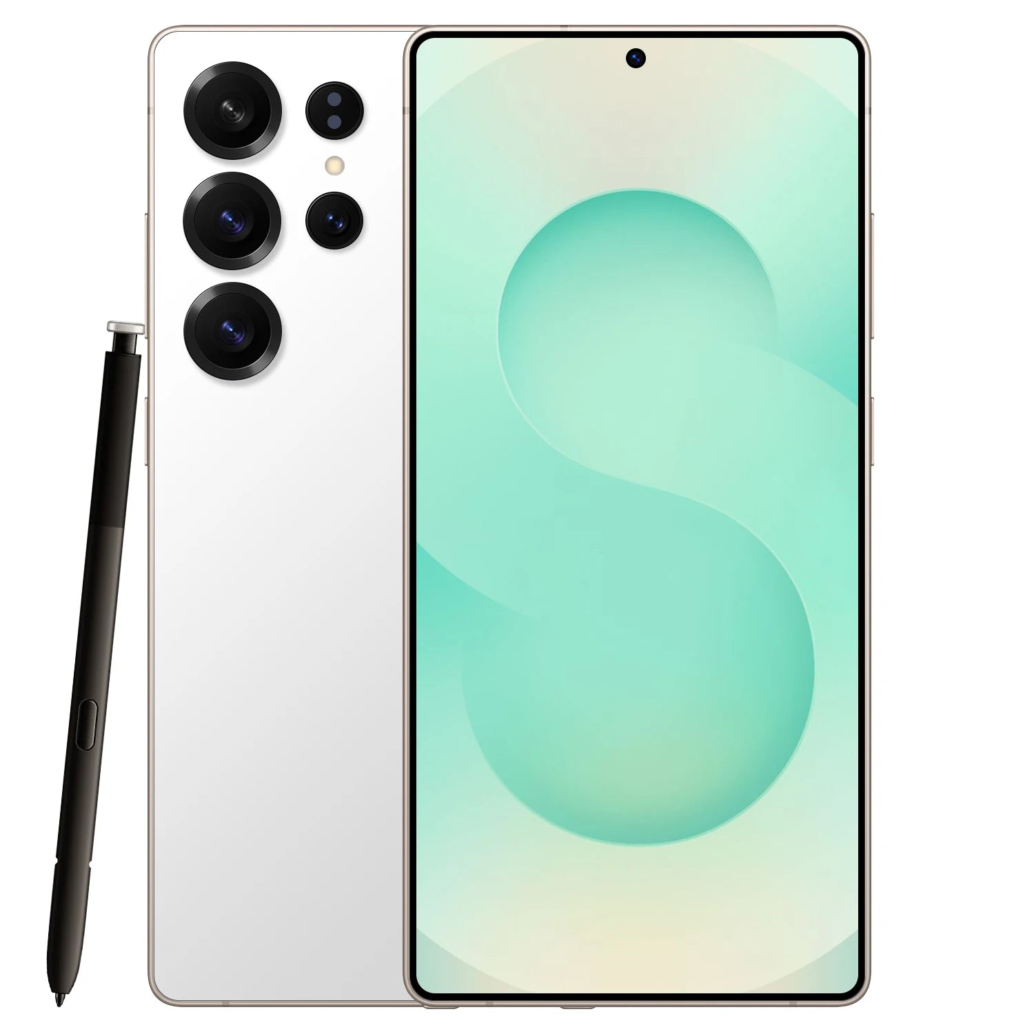S25 Ultra 5G Smartphone – 6.9 Inch AMOLED Display 128GB Unlocked Mobile White 4 G 128 GB Tidesmit