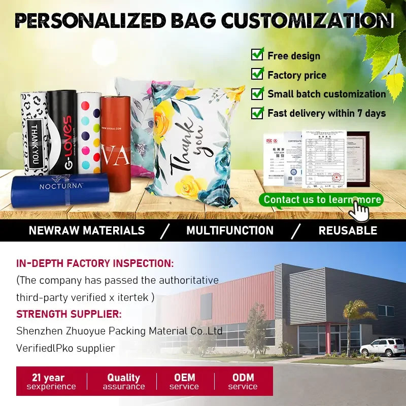 Green Christmas Gift Printed Shipping Bags,2.4mil Thick Shipping Bags, Waterproof and Tear-Resistant Self-Sealing Packaging Bags