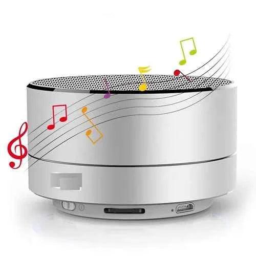 Portable Bluetooth Speaker with RGB LED - 360 Wireless Audio (4 Colors) My Store