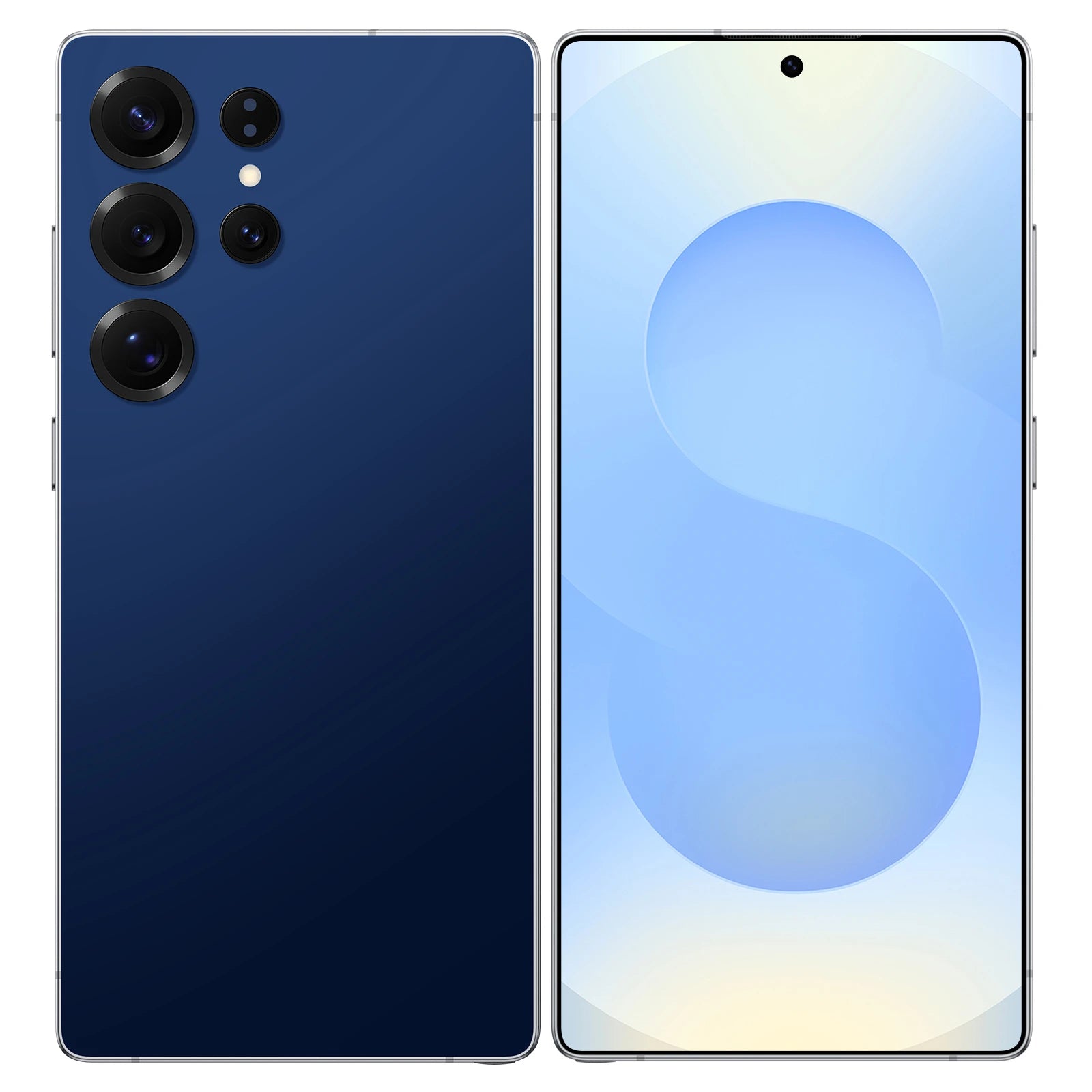 S25 Ultra 5G Smartphone 1TB 16GB RAM - High Capacity Mobile dark blue 16g 1TB Tidesmit