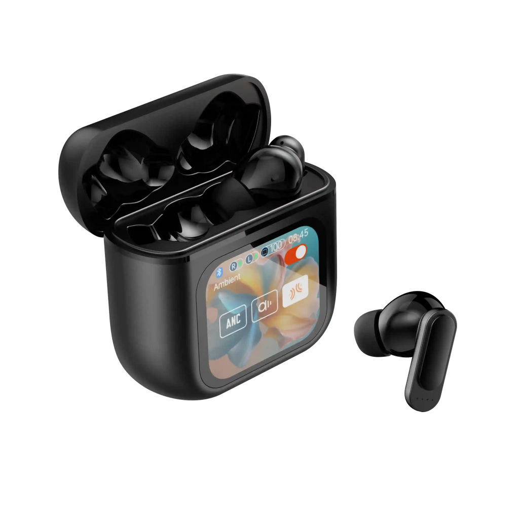 Tidesmit M79 Wireless Earbuds with LCD Touch Screen ANC TWS Tidesmit