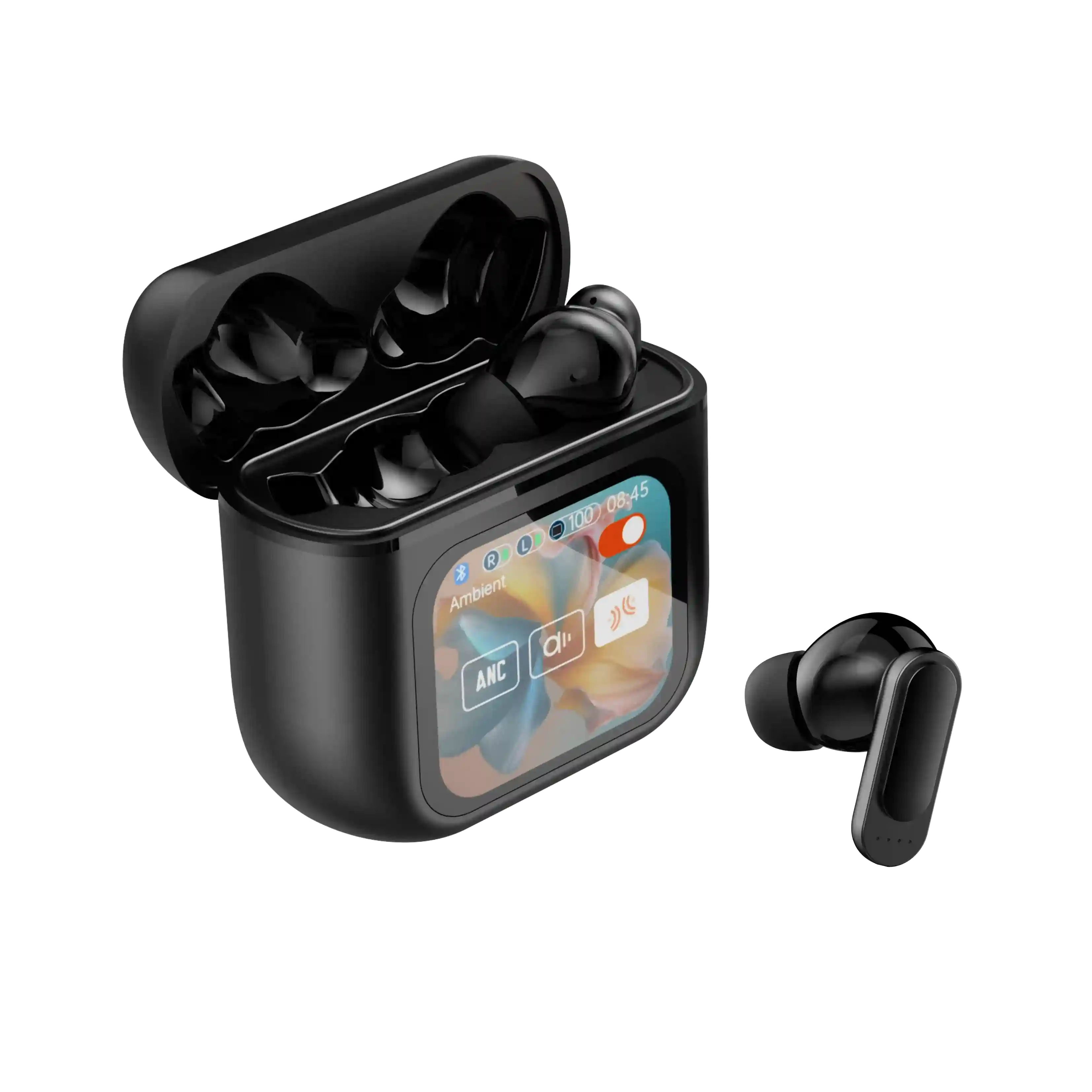 Tidesmit M79 Wireless Earbuds with LCD Touch Screen ANC TWS Tidesmit