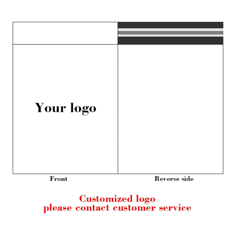 Custom Logo Self Sealing Poly Mailer Down Jacket Courier Large Mailing Bag for Bulky Items Shoe Shipping