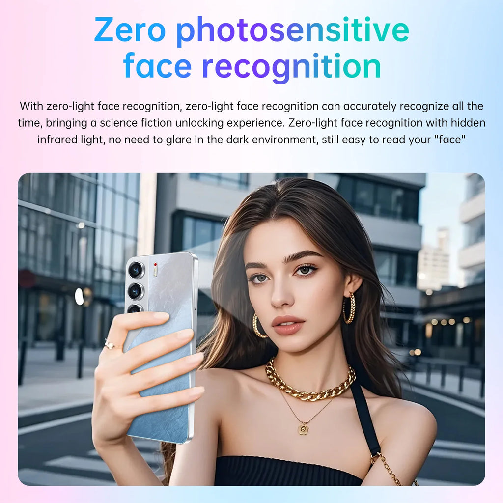 22G+2TB 2025 New 5G Smartphone Origin Camon 40 Pro Best Selling Gaming Phone  7.3 Inch Large HD Screen LTE Cellular Smartphone