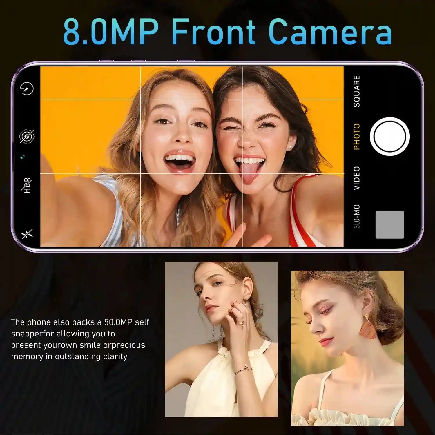 4G Android Smartphone 8GB RAM 256GB Storage - Pink Model Tidesmit