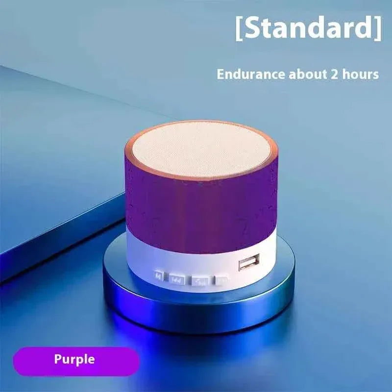 Portable Bluetooth Speaker with RGB Lights and 360 Stereo Sound My Store