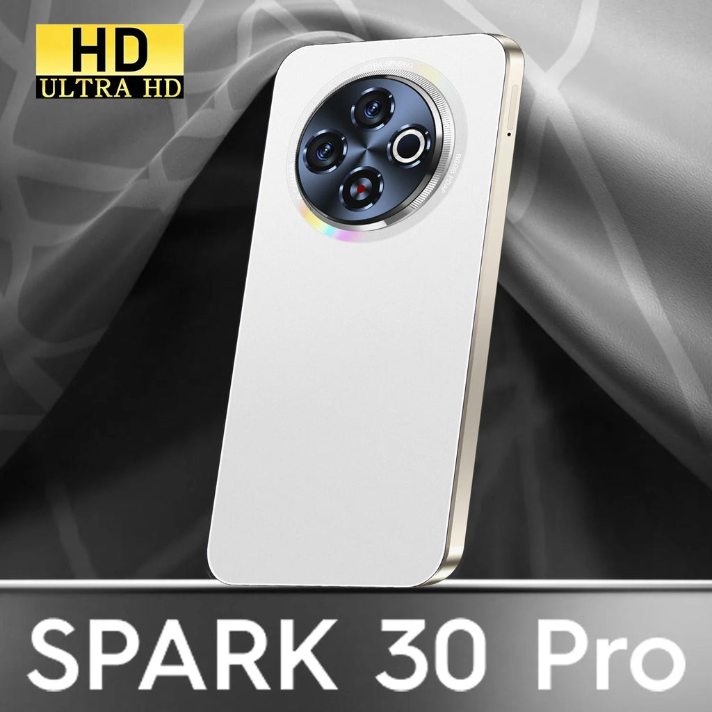 2026 Best Spark 30 5G Smart Android Phone 16+1TB 7.3" 8000mAh Long Standby Unlocked Dual SIM