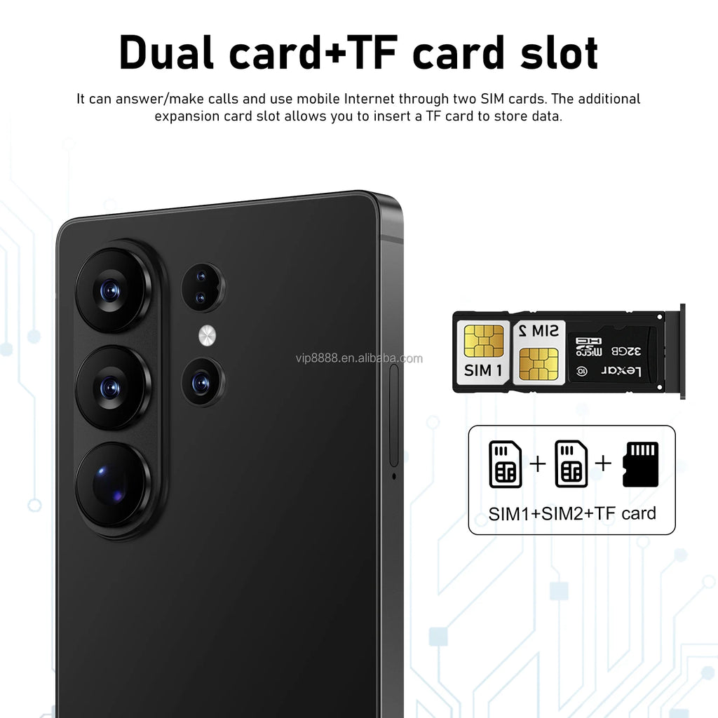 S26 Ultra 2026 Android 15 smartphone with 7.3 inch display, 108MP camera, and 22GB RAM in gallery view 21