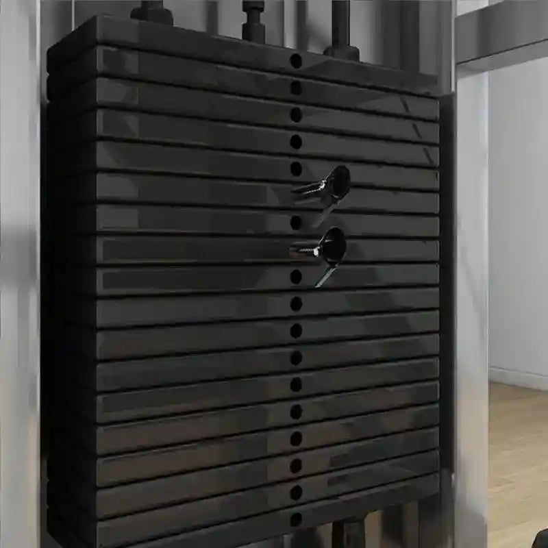 Dropset Pin for Weight Stack Machines - Durable Steel Black Tidesmit Tidesmit