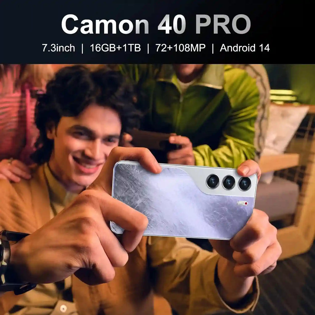 Camon 40 Pro 5G Smartphone 16GB RAM 1TB Storage - High Performance Tidesmit