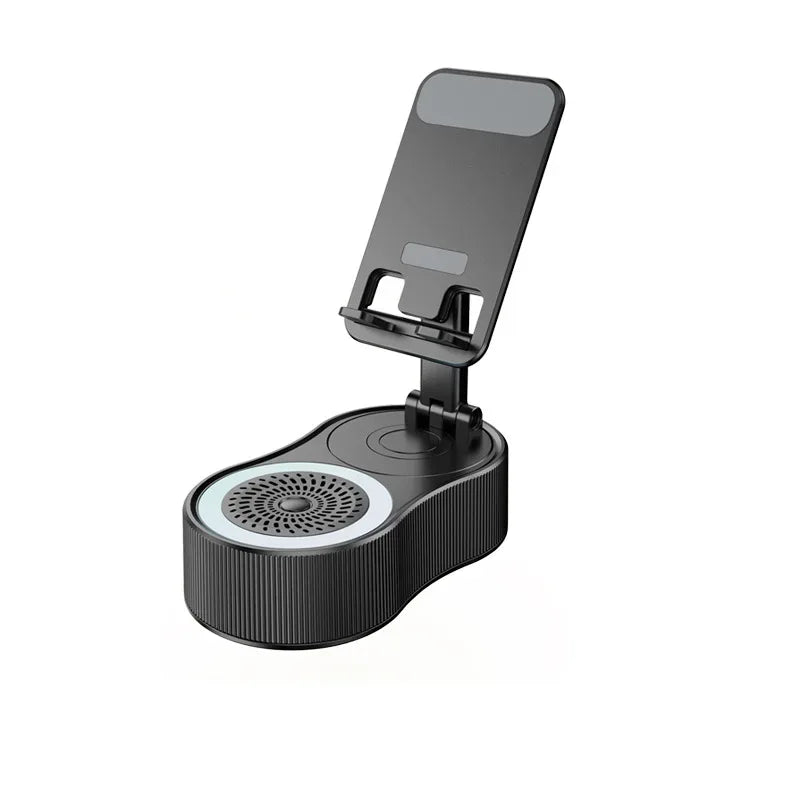 Portable Charger with Bluetooth Speaker and Phone Holder - Tidesmit Tidesmit