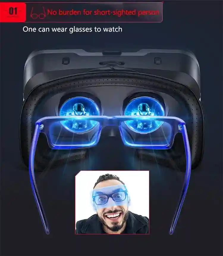 VR Headset for Smartphones, 3D Virtual Reality Glasses Tidesmit Tidesmit