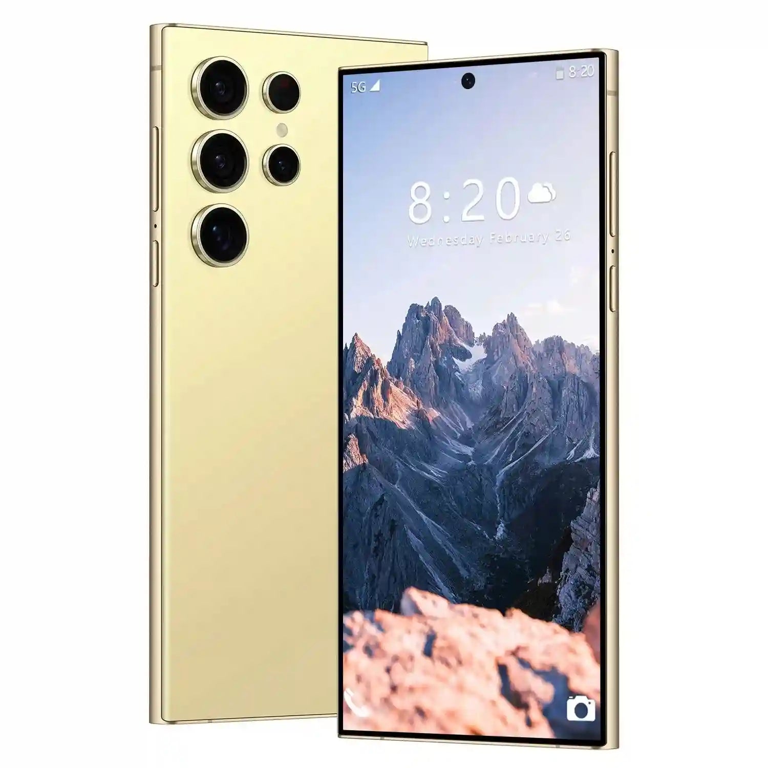 S24 Ultra 5G Smartphone 16GB RAM 1TB Storage - Gray Gold 16g 1TB Tidesmit