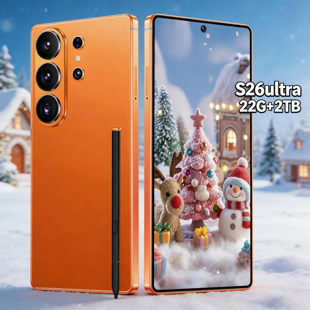 22G+2TB Unlocked S26 Ultra 5G Smartphone 108MP Dual SIM Global Version Android 15 Phone Full Screen Decacore Processor GPS