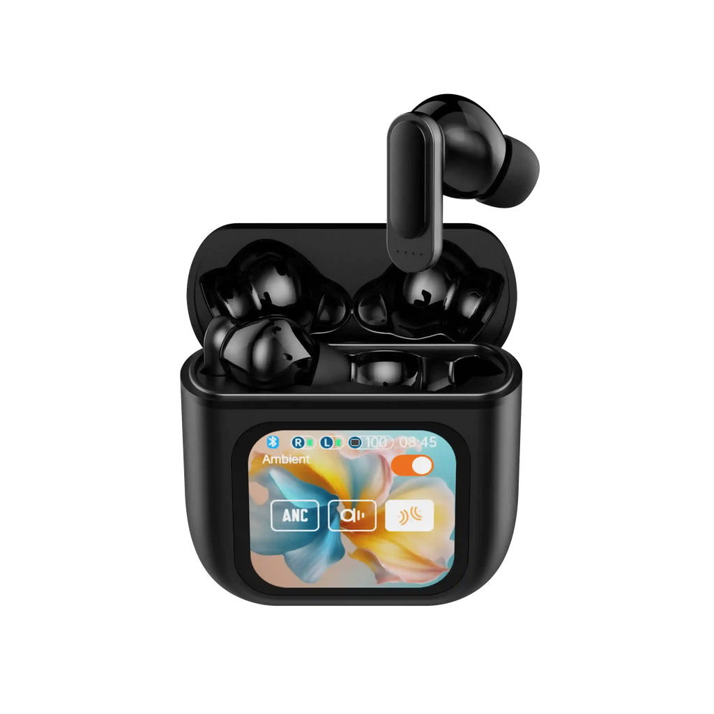Tidesmit M79 Wireless Earbuds with LCD Touch Screen ANC TWS Tidesmit