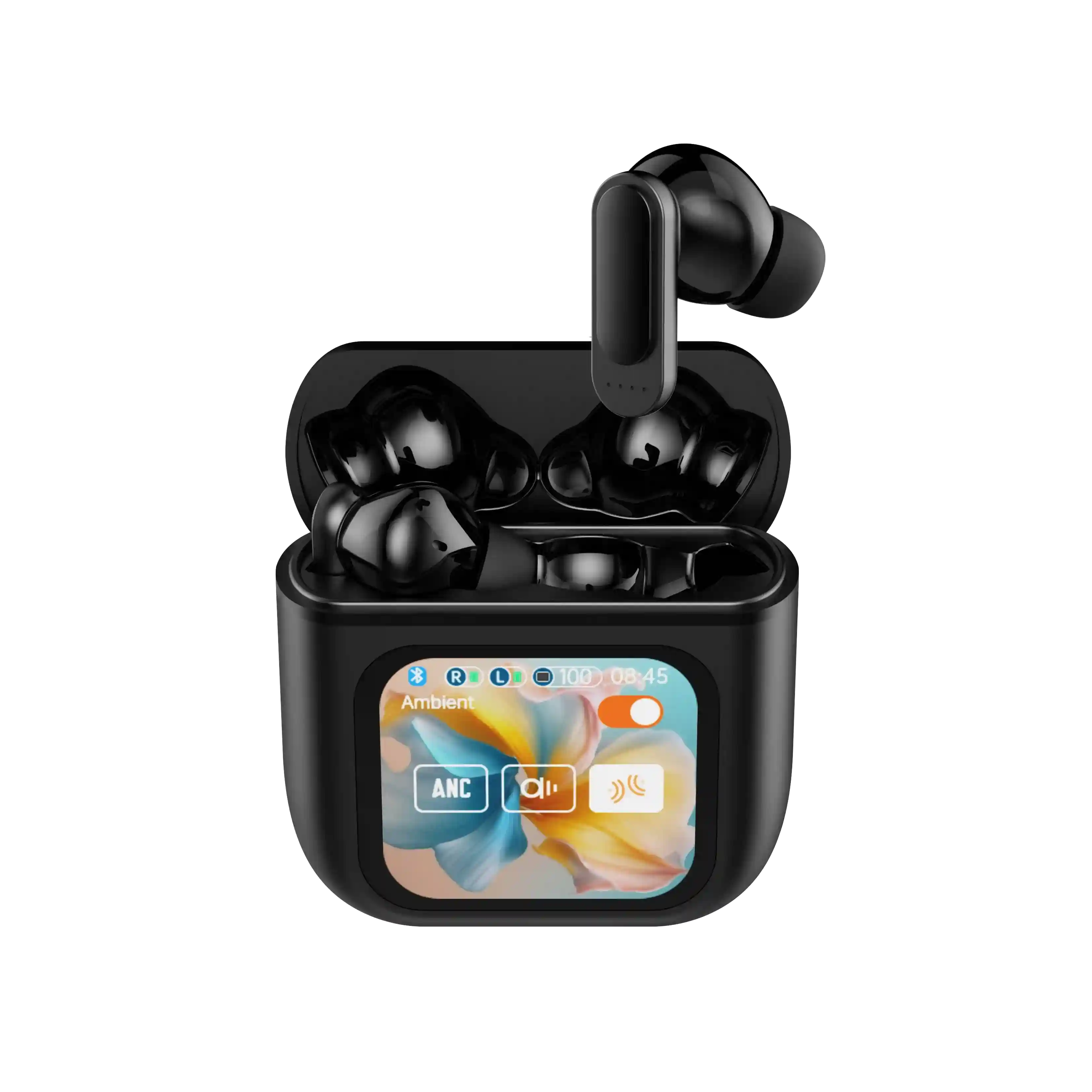 Tidesmit M79 Wireless Earbuds with LCD Touch Screen ANC TWS Tidesmit
