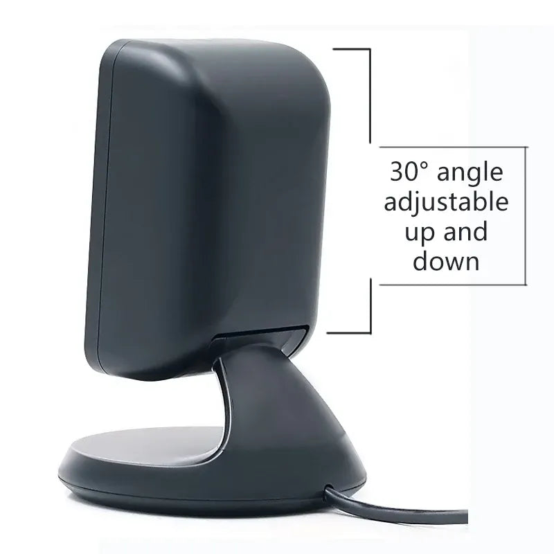 Barcode Scanner 2D All-Round Desktop Automatic Sensing Data Matrix Reader Supermarket USB Barcode Reader 1D 2D QR Code