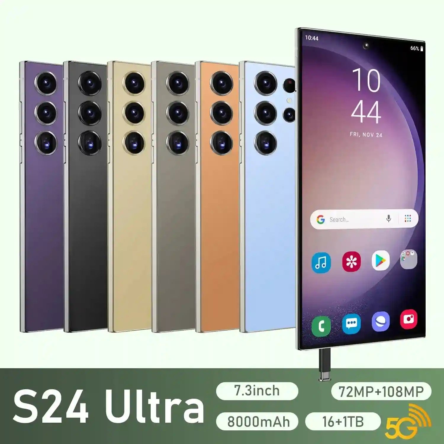 S24 Ultra 5G Smartphone: 16GB RAM, 1TB Storage - Tidesmit Tidesmit