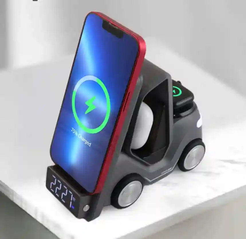 5-in-1 Wireless Charger Station for Phone, Watch, and Earbuds - Tidesmit Tidesmit
