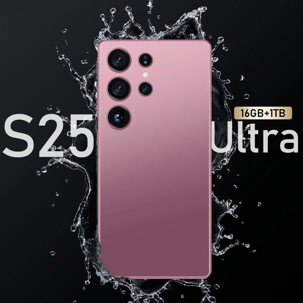 Tidesmit 5G Smartphone: 16GB RAM, 1TB Storage, Android 14 Rose pink 16g Tidesmit