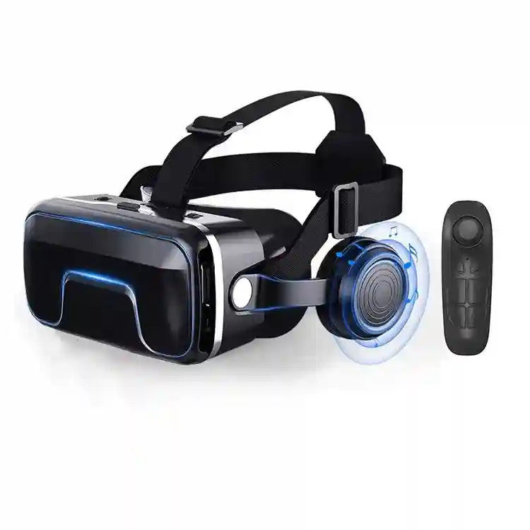 VR Headset for Smartphones, 3D Virtual Reality Glasses Tidesmit Black G04EA Tidesmit