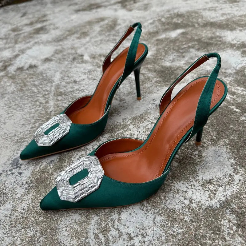 Brand Custom Sapato De Salto Slingback Sexy 2026 Trending Luxury Designer Heels