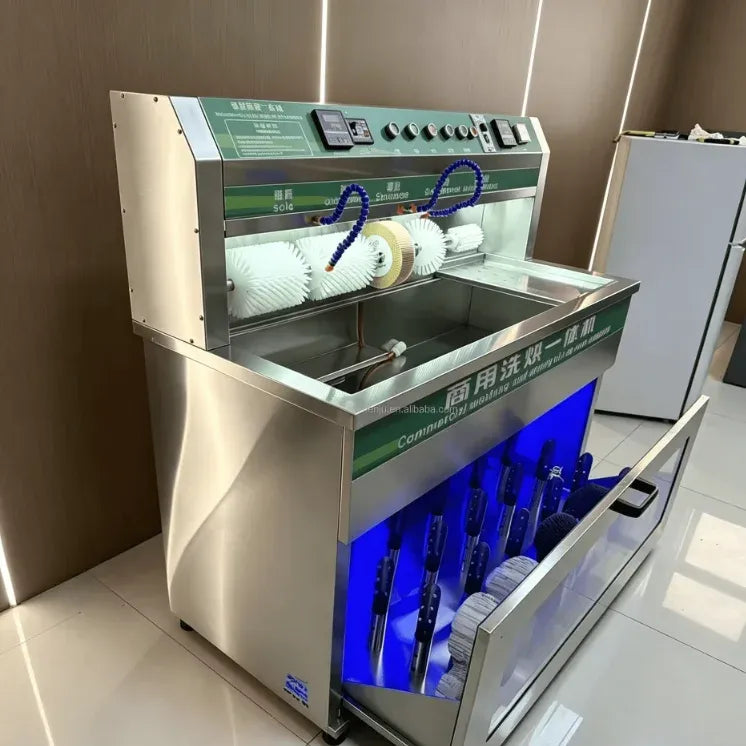 Industrial Strength Shoe Washer and Dryer for Commercial Use Coin Operated