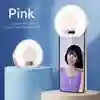 Portable LED Ring Light XZH-165 - Adjustable Brightness for Content Creation Pink Ring Lights XZH-165 Tidesmit