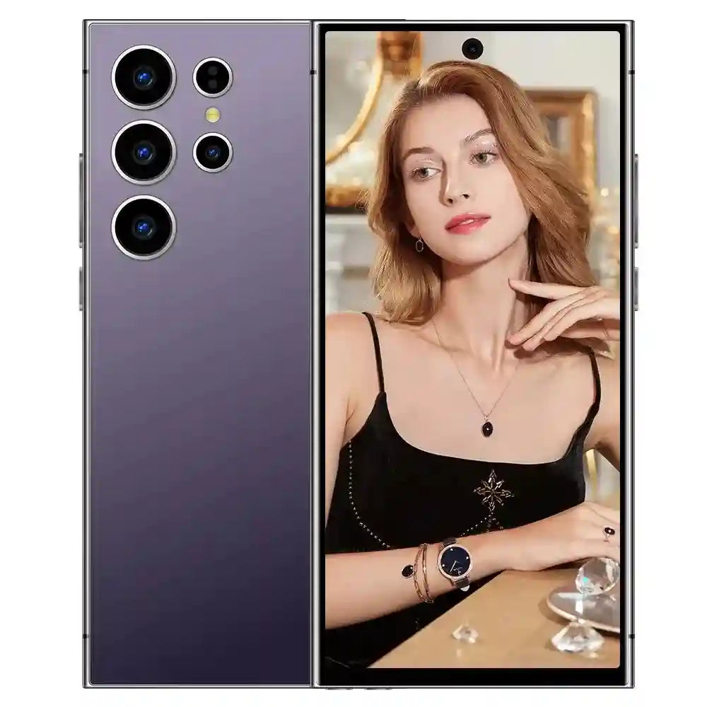 S24 Ultra 5G Smartphone 16GB RAM 1TB - Gray, Purple, Black, Gold Purple 16g Tidesmit
