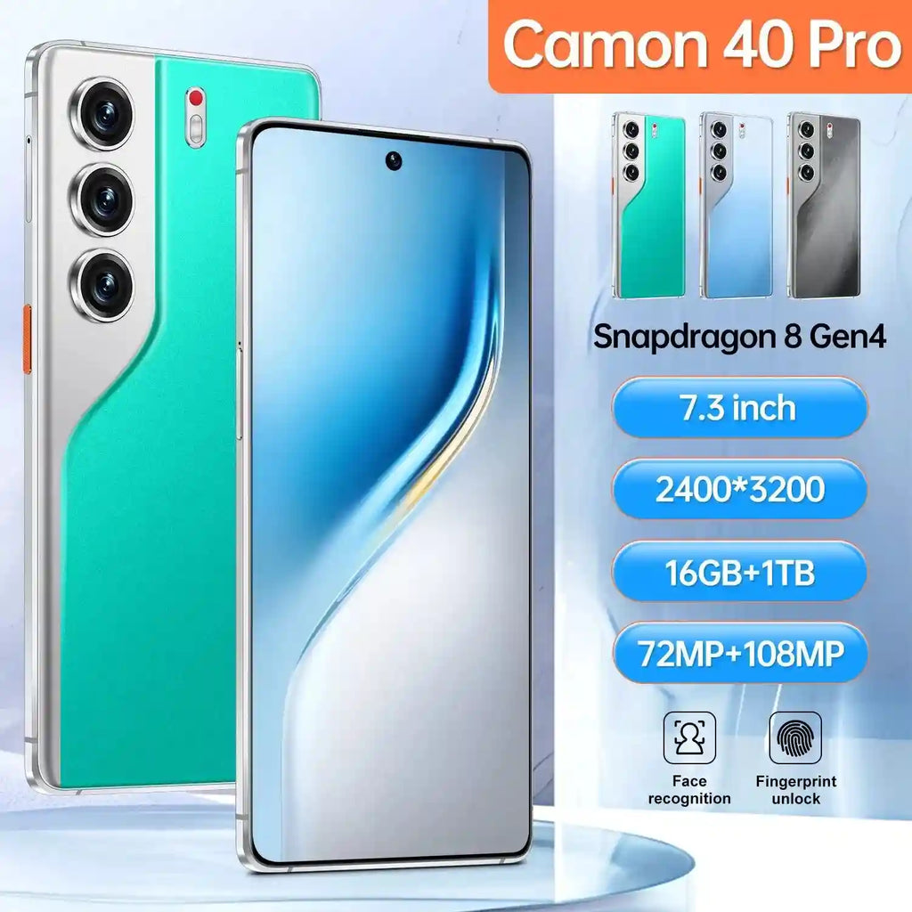 5G Smartphone 16GB RAM 1TB Storage 108MP Camera - Tidesmit Essential Tidesmit