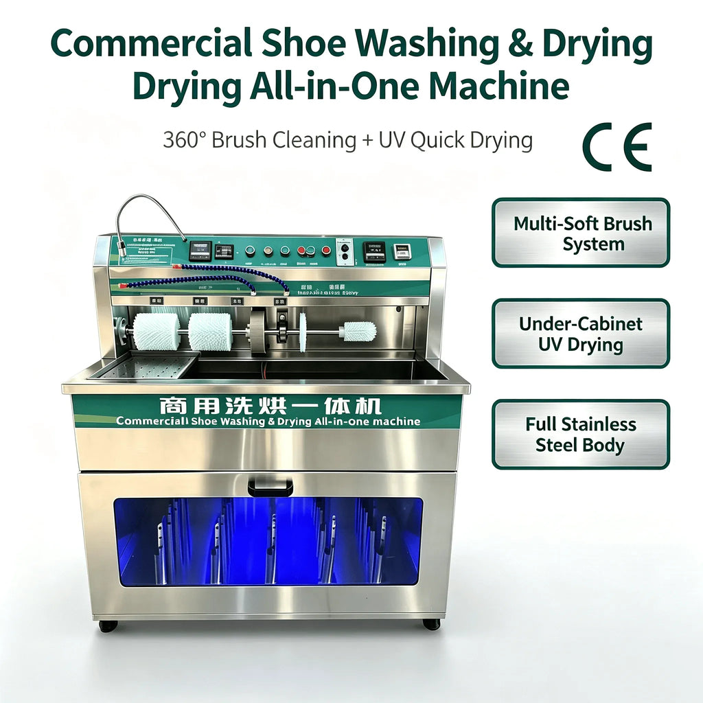 Multi-functional Intelligent Automatic Sneaker Cleaning Machine Commercial Shoe Washing Machine for Laundry