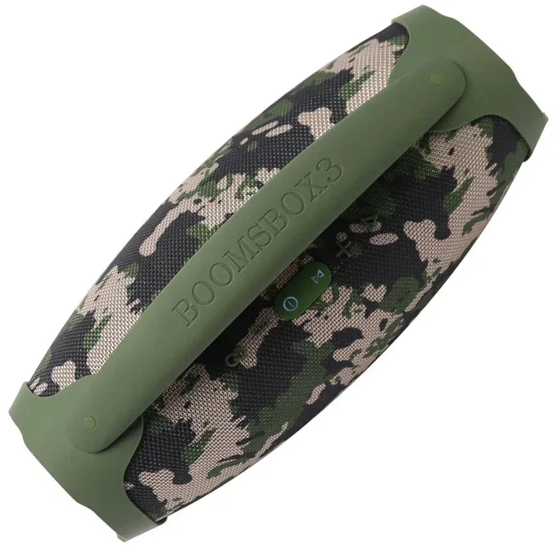 Portable Bluetooth Speaker: Waterproof Wireless Audio with Bass Boost Camouflage My Store