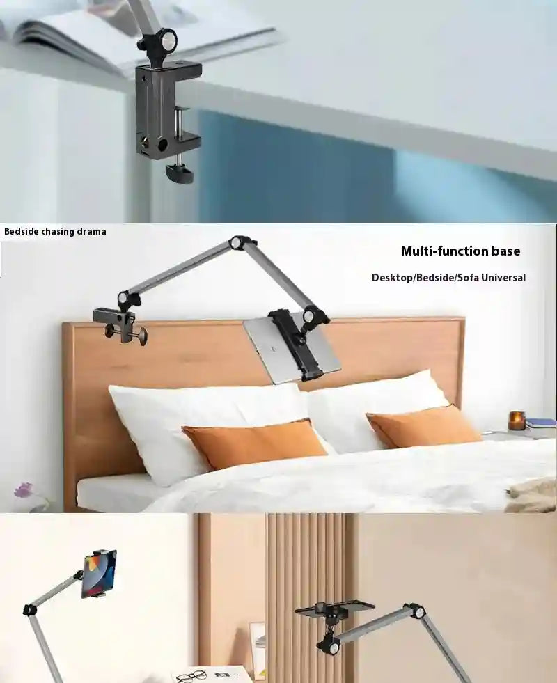 Smart Tracking Phone Stand: Rotating Desktop Holder for Home & Office Tidesmit