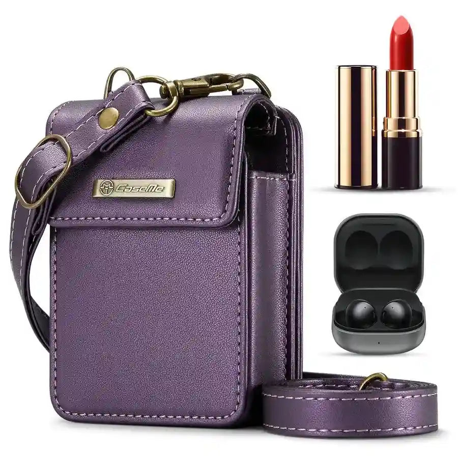Earbud Protective Case for Samsung Buds 3 2 FE | Shock-Absorbing Mini Bag Purple CaseMe Package Tidesmit